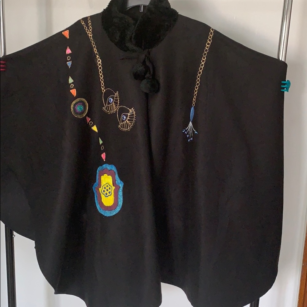 Handmade cape NWOT